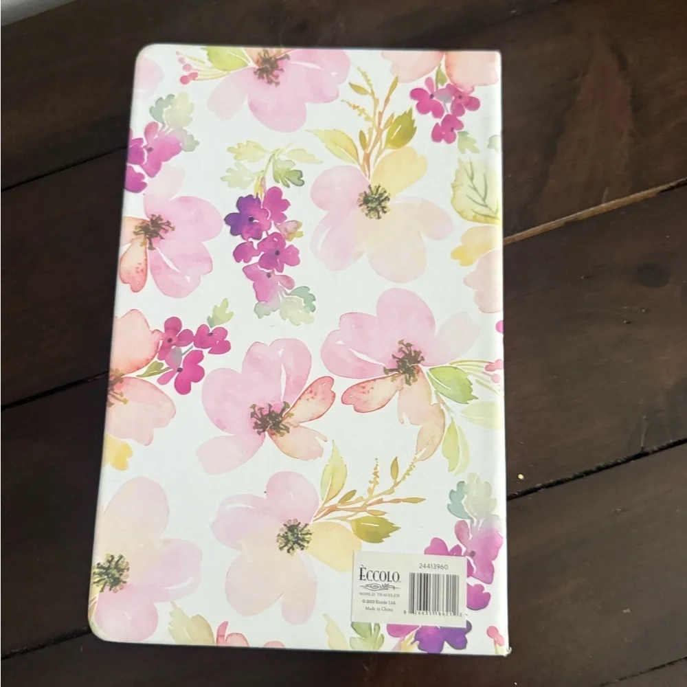 Eccolo Watercolor Floral Journal